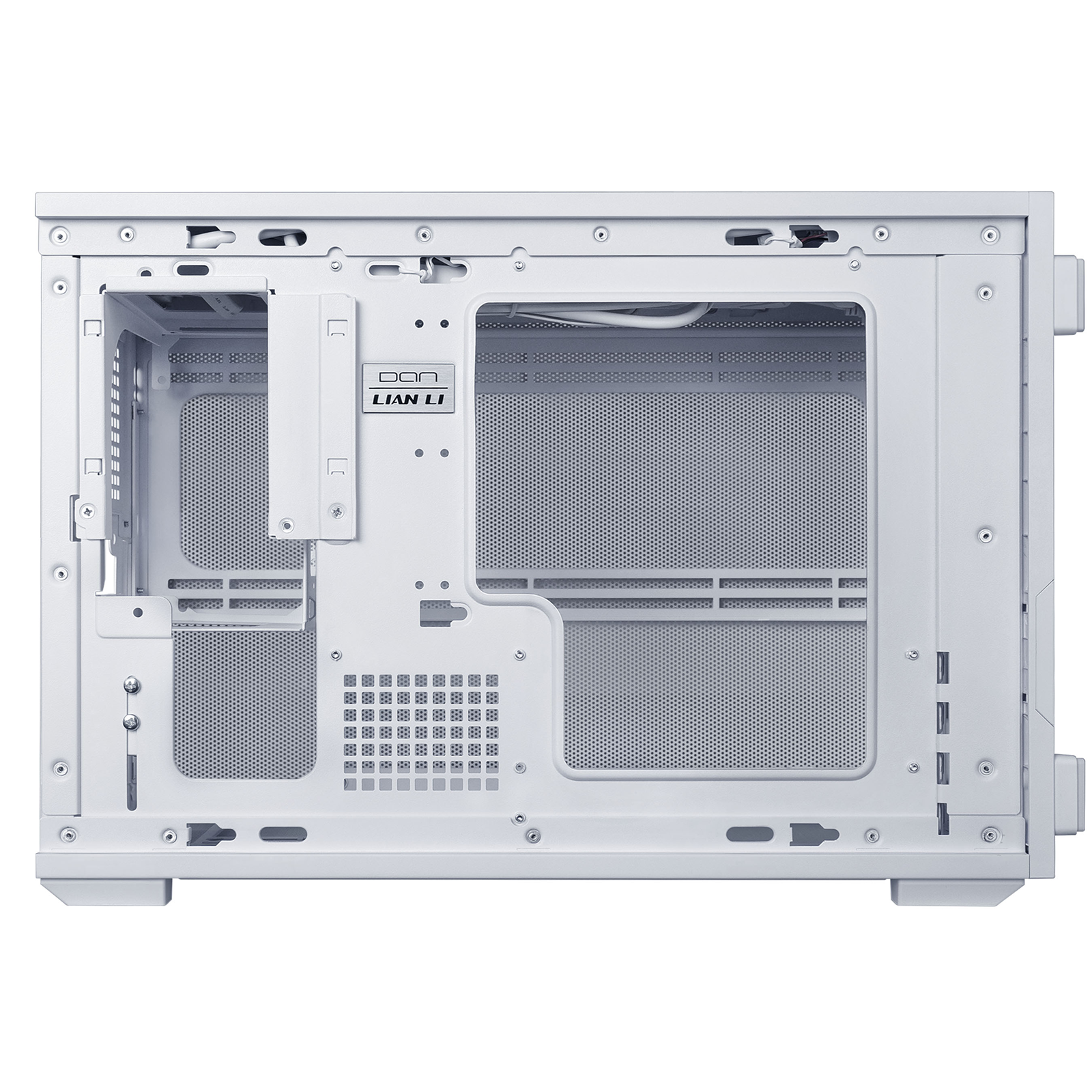 Construcción de la caja de PC Lian Li B4 Edición White Walnut